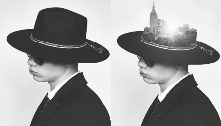 آموزش ادیت عکس دابل اکسپوژر