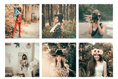 دانلود پریست آماده لایت روم پرتره BOHO