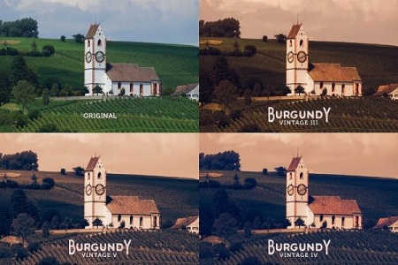 دانلود پریست لایت روم Burgundy
