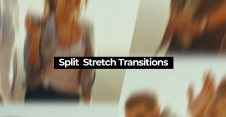 دانلود ترانزیشن پریمیر پرو Split Stretch