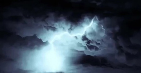 دانلود فوتیج Lightning Storm Background Loop