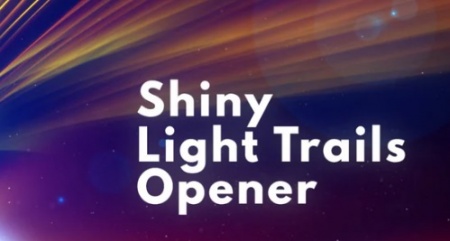 دانلود پروژه آماده پریمیر معرفی Shiny Light Trails Opener