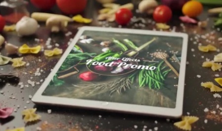 دانلود پروژه افتر افکت تیزر تبلیغاتی Food Promo