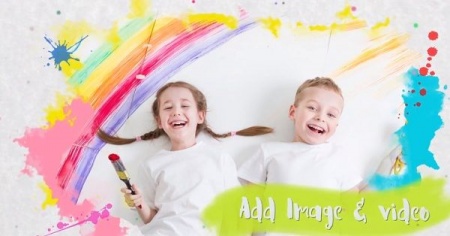 دانلود پروژه آماده افتر افکت کودک happy kids