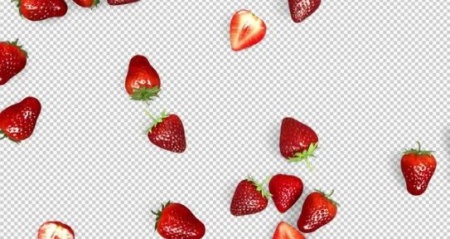 دانلود فوتیج کروماکی توت فرنگی Strawberries