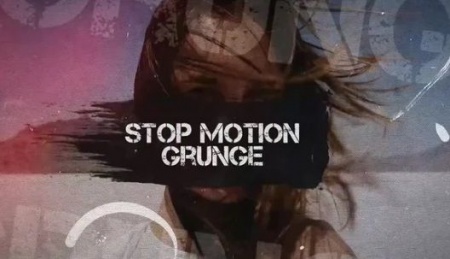 دانلود پروژه آماده پریمیر Stop Motion Grunge