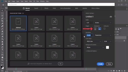 طراحی کارت ویزیت در فتوشاپ