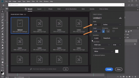 طراحی کارت ویزیت در فتوشاپ