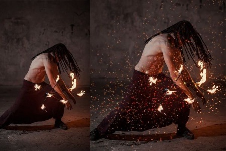 براش فتوشاپ جرقه