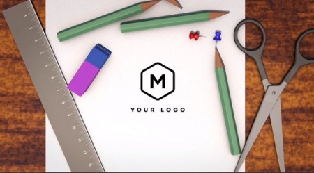 دانلود پروژه افتر افکت لوگو رایگان Pencil Logo
