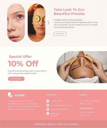 طرح لایه باز کلینیک زیبایی