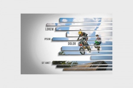 فریم عکس Stripes