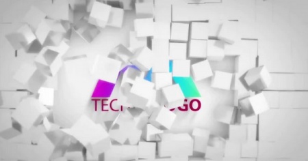 پروژه آماده پریمیر لوگو Fast Cubes Logo