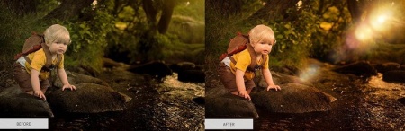 دانلود افکت نوری ادیت عکس فتوشاپ