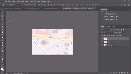 طراحی کارت ویزیت در فتوشاپ عکس 14