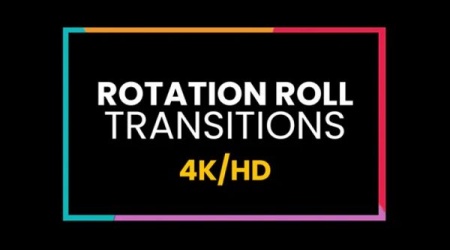 دانلود ترانزیشن چرخشی پریمیر Rotation Roll