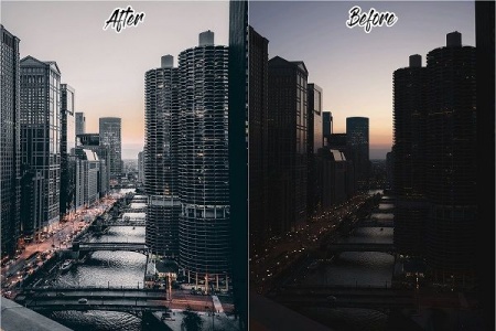پریست لایت روم BLUISH CITY