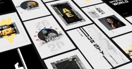 پروژه آماده افتر افکت Abstract Opener