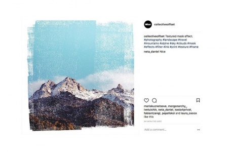 تکسچر اینستاگرام