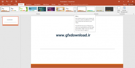 آموزش قالب پاورپوینت