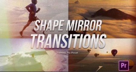دانلود ترانزیشن برای پریمیر Shape Mirror