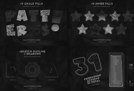 براش گچ فتوشاپ