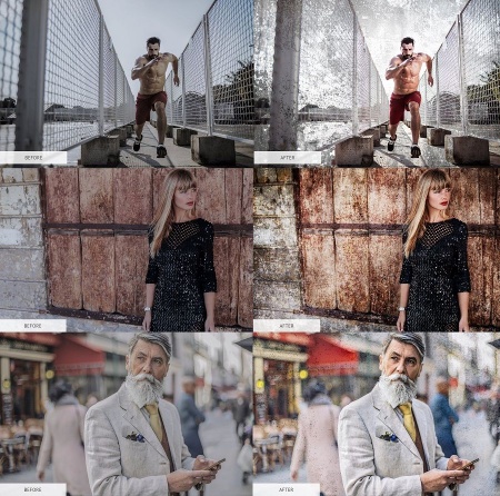 افکت Distressed برای تصاویر در فتوشاپ