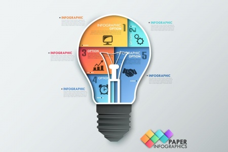 اینفوگرافی رایگان اقتصادی