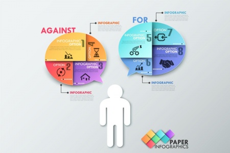 دانلود رایگان طرح لایه باز اینفوگرافی تبلیغاتی