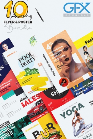 دانلود پوستر تبلیغاتی لایه باز رایگان