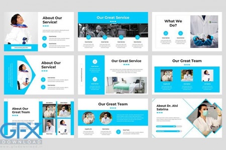 دانلود تم پاورپوینت پرستاری Healthy Care