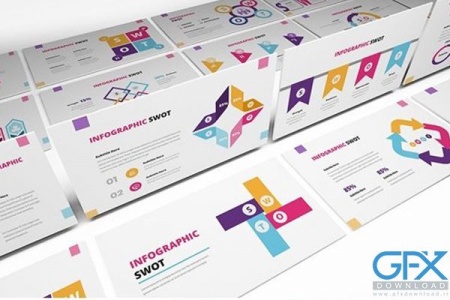 قالب پاورپوینت اینفوگرافیک