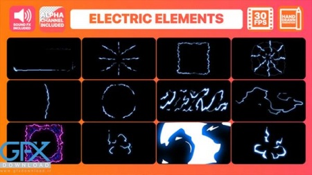 دانلود فوتیج کروماکی عناصر الکتریسته