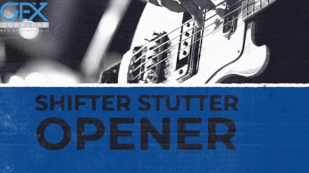 پروژه پریمیر استارت فیلم Shifter Stutter Opener