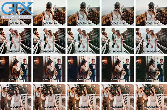 lut رنگی فیلم نوستالژیک