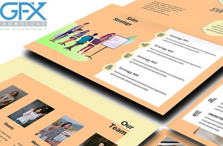 دانلود تم پاورپوینت بازاریابی محصولات