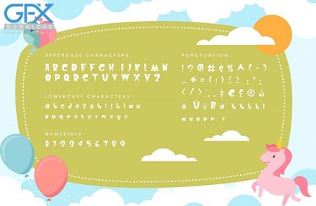 فونت انگلیسی رایگان کودکانه