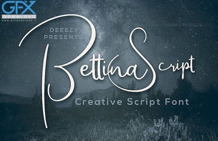 دانلود رایگان فونت اسکریپت انگلیسی Bettina