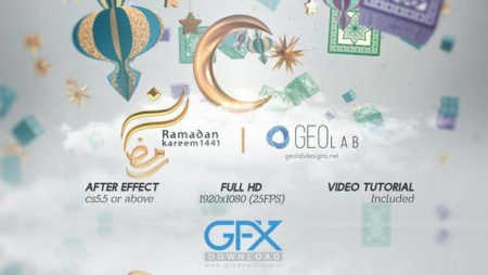 دانلود پروژه آماده استارت افتر افکت رمضان