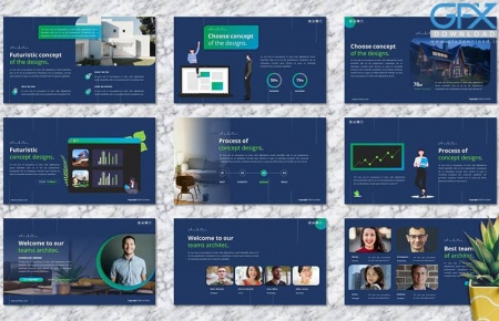 تم پاورپوینت معماری Architecture Business