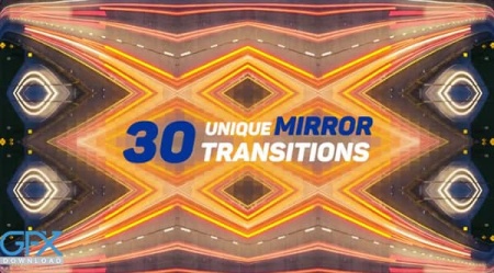 دانلود ترانزیشن پریمیر با افکت آینه Mirror