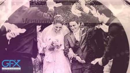 پروژه پریمیر کلیپ عکس عاشقانه عروسی Lovely Wedding