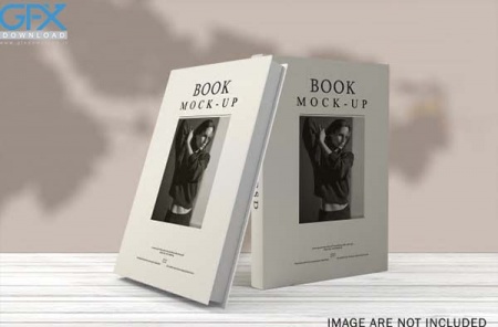 موکاپ کتاب با جلد نرم