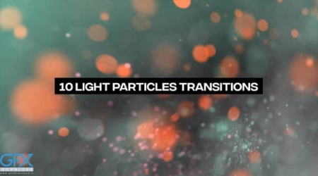 دانلود ترانزیشن کروماکی پارتیکل های نور