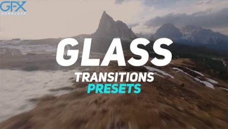 دانلود پریست ترانزیشن شیشه ایی برای پریمیر