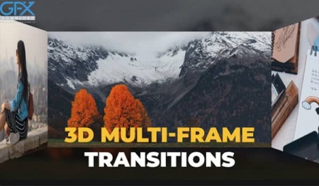 دانلود ترانزیشن های سه بعدی پریمیر 3D Multiframe