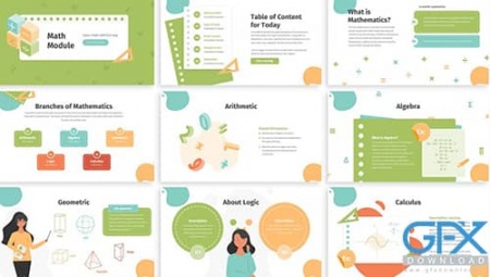 قالب پاورپوینت ریاضی جدید