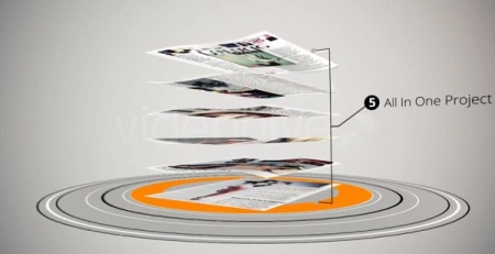 پروژه زیبای افتر افکت مجله