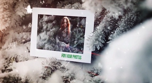 دانلود پروژه افتر افکت اسلایدشو و کلیپ عکس زمستانی