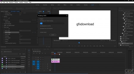 آموزش اعمال افکت wave بر روی متن در پریمیر